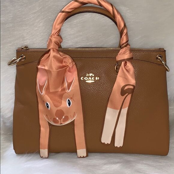 Accessories - Bunny🐰 rabbit Twilly Bandeau Hair Neck Bag Tie 